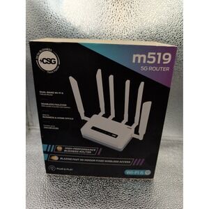 New CSG m519 Dual Band WiFi 6 659962528185 High-Performance Business Router